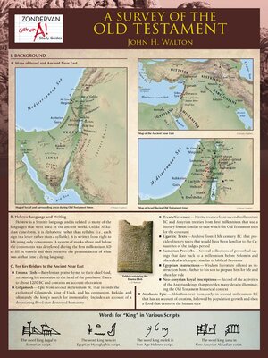cover image of A Survey of the Old Testament Laminated Sheet